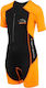 Aqua Sphere Stingray Children's Diving Shorty with Zip Black / Orange 2mm