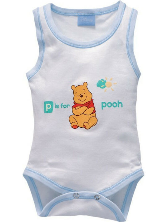 Disney Winnie The Pooh Baby Unterwäsche Strampler Ärmellos Weiß