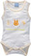 Disney Winnie The Pooh Baby Bodysuit Underwear Sleeveless White