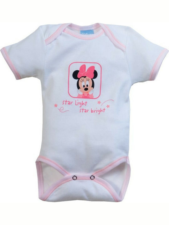 Disney Minnie Baby Bodysuit Underwear Short-Sle...