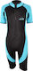 Campus Fortis Kids Diving Playsuit with Zip Blue 3mm