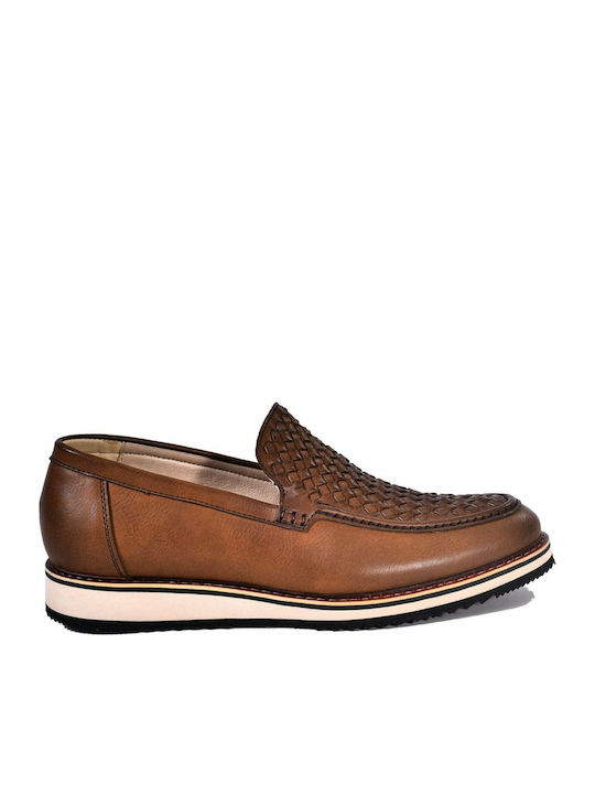 LAURA BIAGIOTTI BROWN LOAFER SHOES