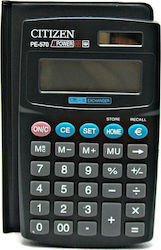 Citizen ΡΕ-570 Calculator 10 Digits in Black Color