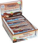 Weider Victory Endurance Recovery Riegel mit 32% Protein & Geschmack Haselnuss 12x50gr