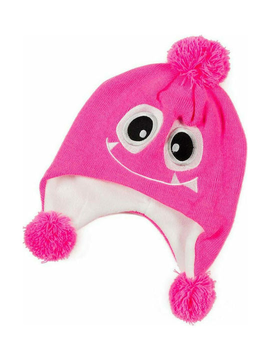 Icepeak Kids Beanie Knitted Fuchsia