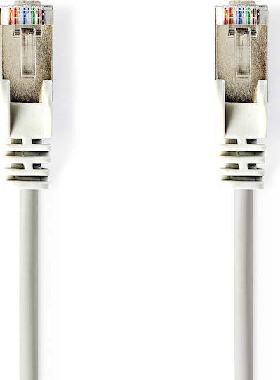 Nedis F/UTP Cat.5e (Gigabit) Καλώδιο Δικτύου Ethernet 20m Γκρι