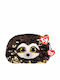 TY Sequin Dangler Kids Bag Shoulder Bag Brown 18cmx6cmx12cmcm