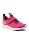 Rapidaflex Kids Sports Shoes Running with Hoop & Loop Closure Real Magenta / Collegiate Burgundy