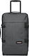 Eastpak Tranverz S Σακ Βουαγιάζ Πλάτης 42lt Μαύρο με Ρόδες Υφασμάτινο Μ51xΠ23xΥ32εκ.