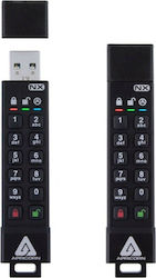 Apricorn Secure Key 3NX 128GB USB 3.1 Stick Μαύρο