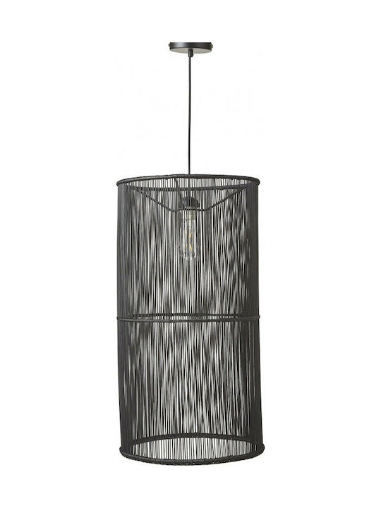 Supergreens Pendant Light Single-Light Grid Black