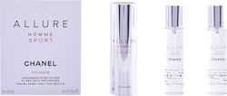 Chanel Allure Homme Sport Ανδρικό Σετ με Eau de Parfum 3τμχ
