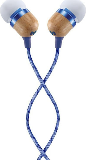 The House Of Marley Smile Jamaica Mic In-ear Handsfree with 3.5mm Connector Blue