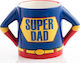 Super Dad Cană Ceramică Albastru 1buc