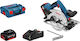 Bosch GKS 18V-57 G Δισκοπρίονο 18V Solo με Σύστ...