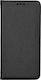 Forcell Book Δερματίνης 2mm Μαύρο (Huawei P Smart Z)