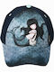 Santoro Kids' Hat Jockey Fabric Awashed Blue