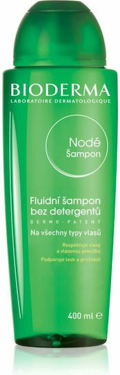 Bioderma Node Non Detergent Fluid Шампоан Възстановяване/Подхранване И Натрупване На Маса За Всички Типове Коса 400мл