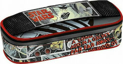 Graffiti Fabric Pencil Case Box Star Wars with 1 Compartment Multicolour