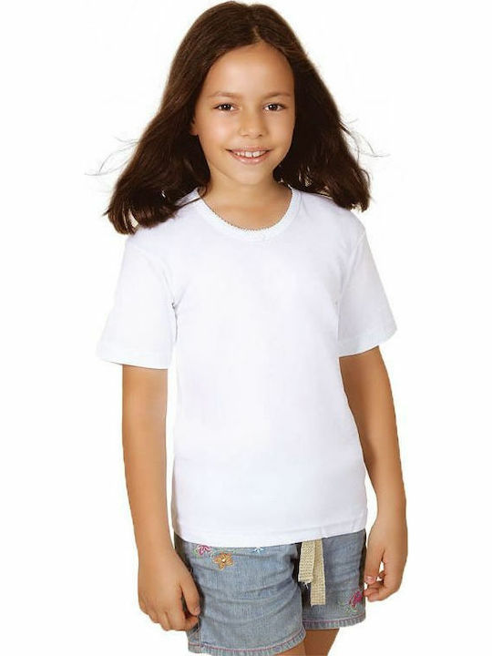 Namaldi Kids' Undershirt Short-sleeved White