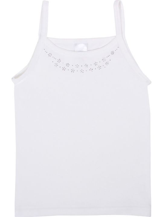 Minerva 41838 Kids' Undershirt White