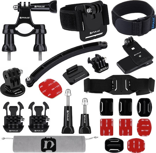 Puluz Σετ Αξεσουάρ για Action Cameras GoPro
