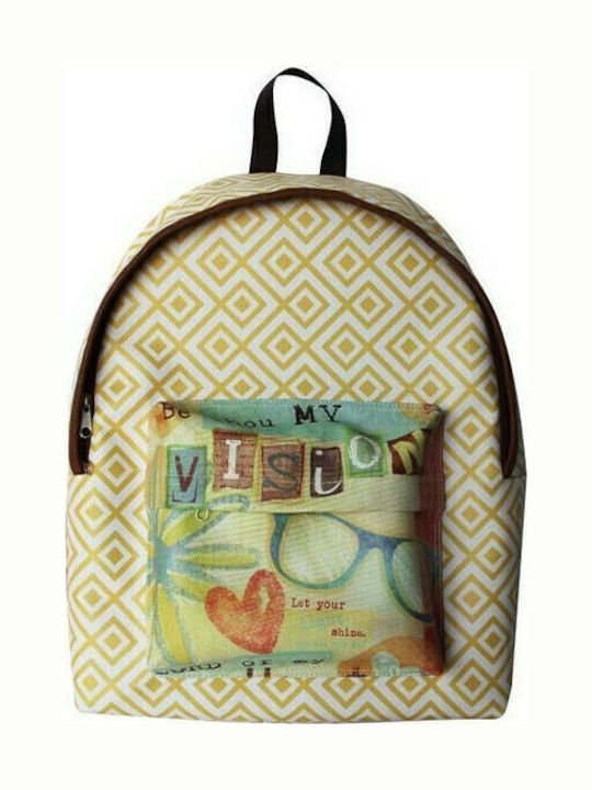 Tesoro Vision Kids Bag Backpack Beige