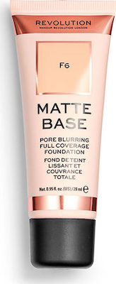 Revolution Beauty Revolution Matte Base Foundation F6 28ml