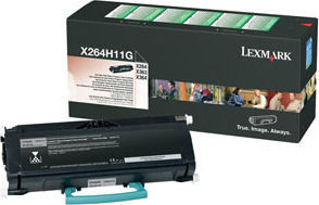 Lexmark X264H11 Toner Laser Printer Black 9000 Pages