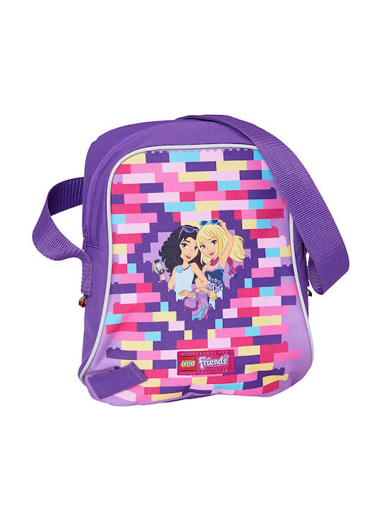 Lego Wear Friends Παιδική Τσάντα Ώμου Μωβ