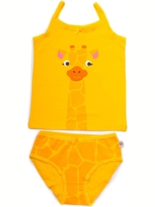 Zoocchini Giraffe Комплект детски гащички Жълти 2бр