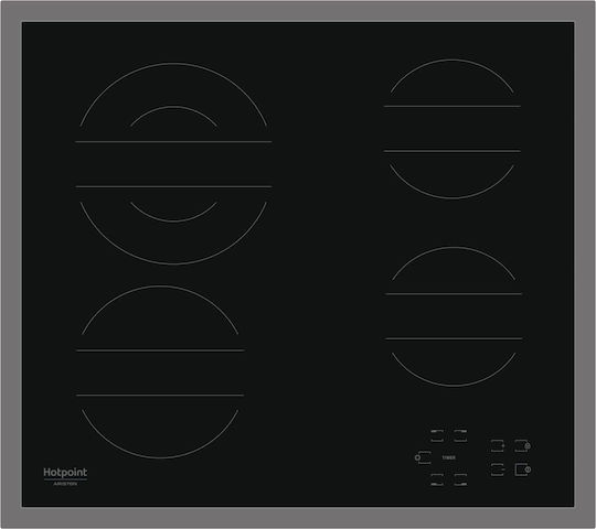 Hotpoint-Ariston HR 642 X CM With Frame Autonomous with Child Lock Function 58x51εκ.