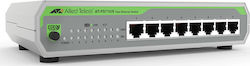 Allied Telesis Fast Ethernet 10/100 Unmanaged L2 Switch with 8 Ethernet Ports