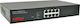 Roline 21.13.1191 Unmanaged L2 PoE Switch με 8 Θύρες Ethernet και 8 SFP Θύρες