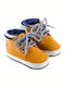 Mayoral Baby Booties Yellow