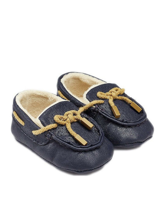 Mayoral Baby Moccasins Navy Blue