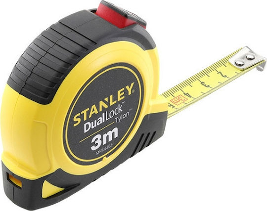 Stanley Tylon Μετροταινία με Αυτόματη Επαναφορά 13mm x 3m