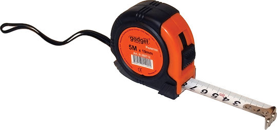 Gadget Tools Μετροταινία με Αυτόματη Επαναφορά και Μαγνήτη 16mm x 3m