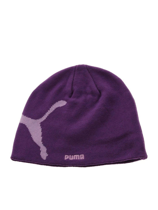 Beanie Γυναικείος Σκούφος Πλεκτός σε Μωβ χρώμα