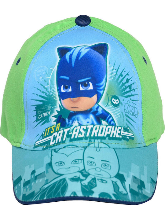 Stamion Παιδικό Καπέλο Jockey PJ Masks Catboy Πράσινο