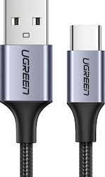 Ugreen Geflochten USB 2.0 Kabel USB-C männlich - USB-A Schwarz 0.25m (60124)