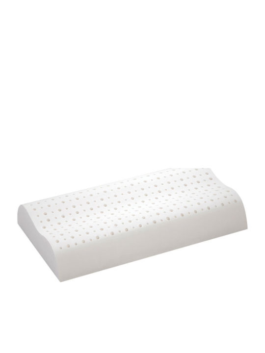 Orion Strom 214 Μαξιλάρι Ύπνου Latex Ανατομικό 40x60x12cm