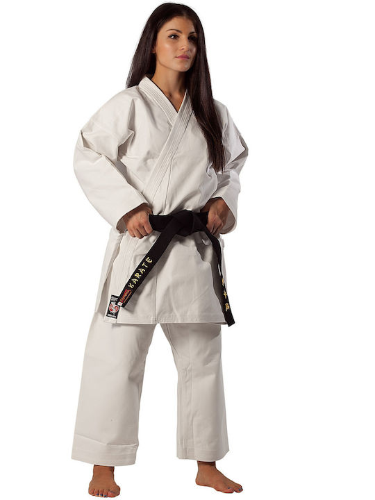 Olympus Sport Karate Uniform Kata 14oz Ενηλίκων / Παιδική Στολή Καράτε Λευκή