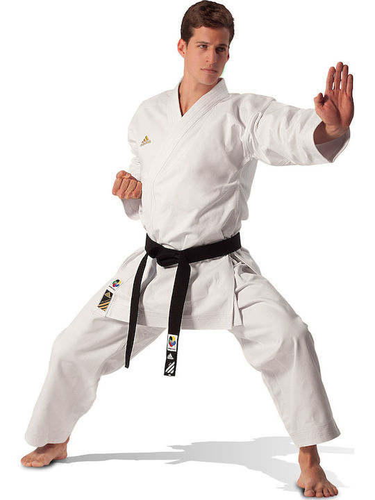 adidas Karate Uniform Champion WKF Approved 1026 Uniform Karate Weiß