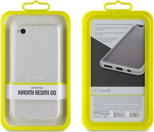 Muvit Back Cover Silicon Transparent (Xiaomi Redmi Go)