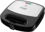 Russell Hobbs Fiesta -56 Sandwich Maker cu Plăci Detasabile pentru for 2 Sandwiches Sandvișuri 750W Neagră