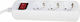 Elmark Power Strip 3 Positions with Switch and Cable 1.5m