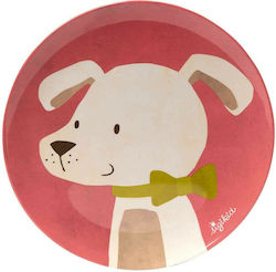 Sigikid Baby Food Plate Children's Melamine Plate made of Melamine Pink 24995