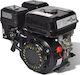vidaXL Κινητήρας Βενζίνης Τετράχρονος 196cc 6.5hp Μέγιστων Στροφών 3600rpm με Σπείρωμα (Ρεζερβουάρ 3.7lt)