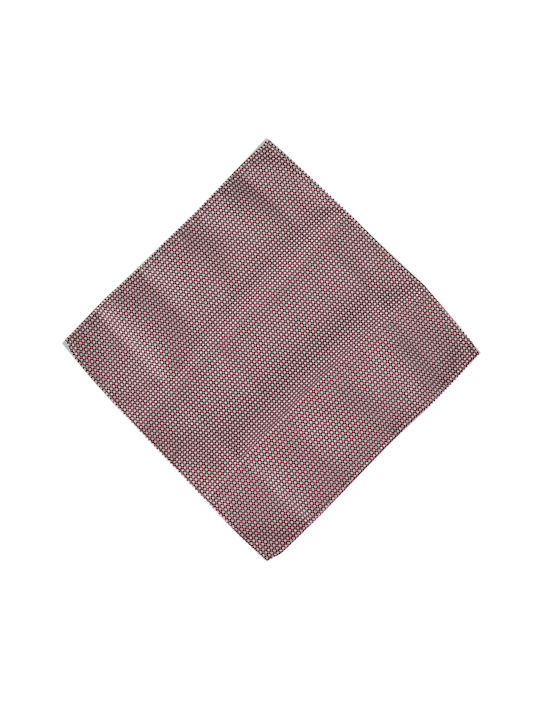 Federico Handkerchief Bordeaux with micro design 02-004/042